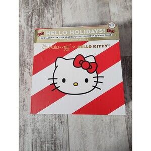 The Crème Shop x Hello Kitty Holiday Spa Gift Set 3 pcs New Limited Edition